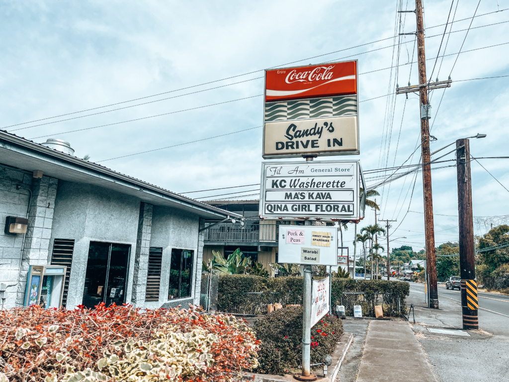 sandys drive in kona