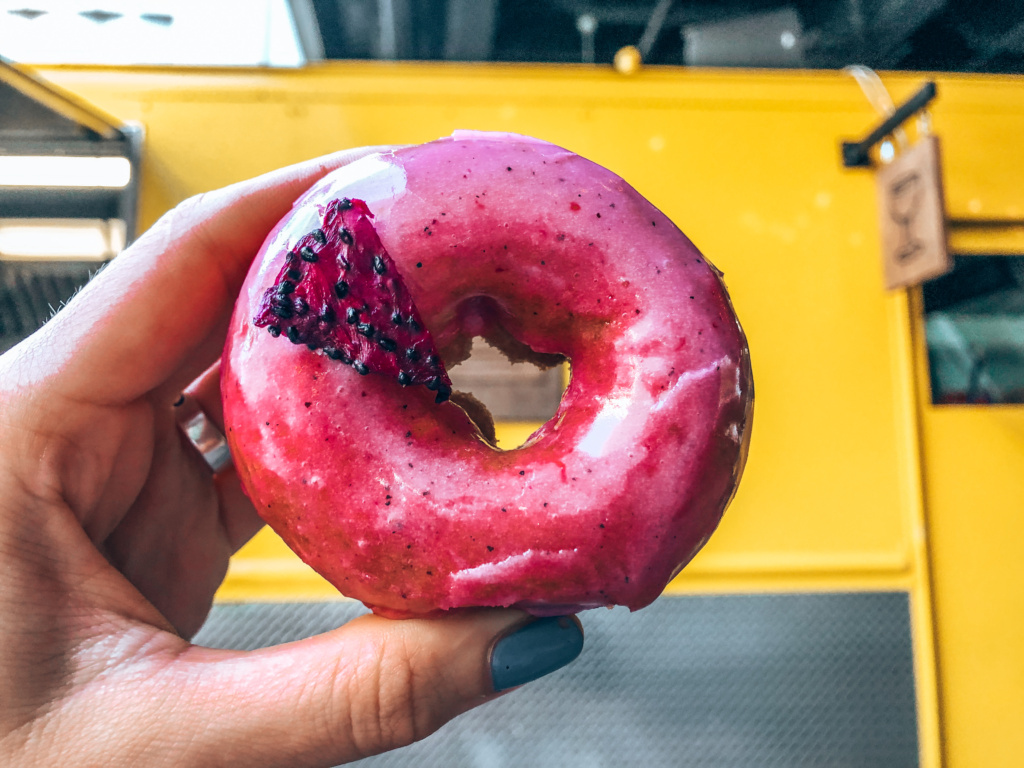 taro donut holey grail oahu