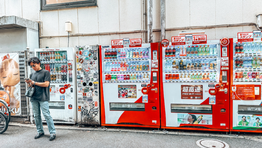 tokyo vending machines
