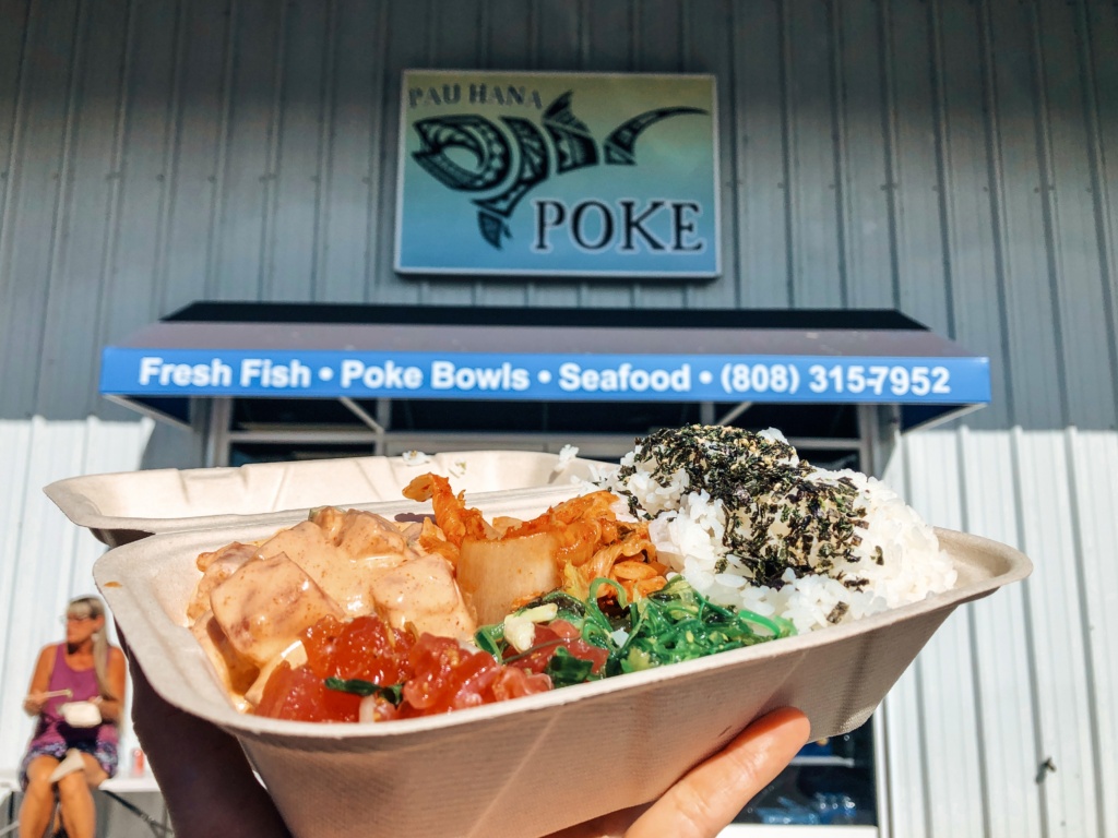 pau hana poke