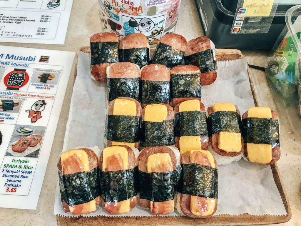 history of musubi in hawaii