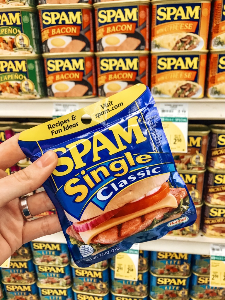 spam hawaiian musubi