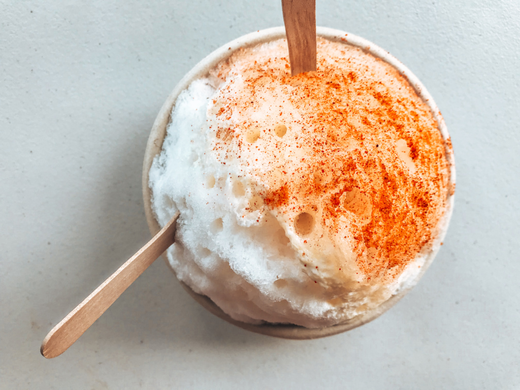 shave ice vegan