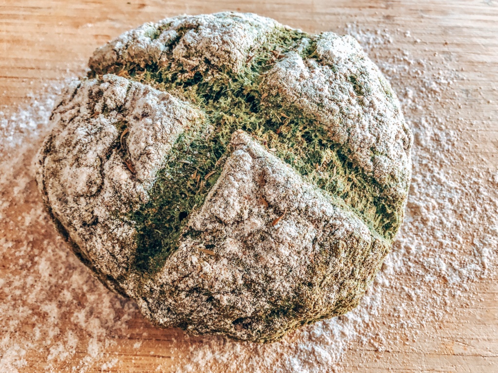 irish soda bread green